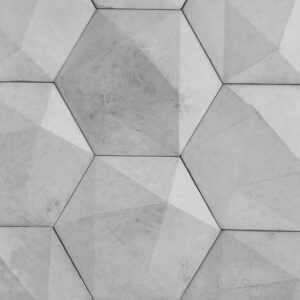 3D hexagon wall tile